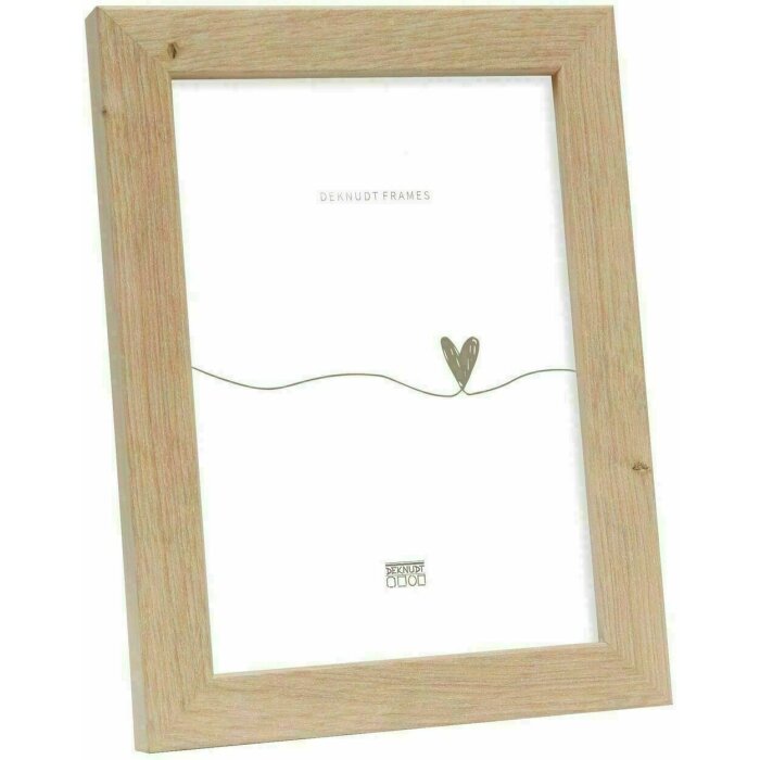 Deknudt S45SH1 Cornice moderna in legno naturale chiaro Marrone 40,0 x50,0 cm