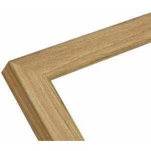 Deknudt S45SH2 Cornice moderna in legno naturale scuro marrone 10,0x15,0 cm