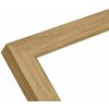 Deknudt S45SH2 Cornice moderna in legno naturale scuro marrone 10,0x15,0 cm