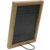 Deknudt S45SH2 Cornice moderna in legno naturale scuro marrone 30,0 x45,0 cm