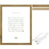 Cornice in legno Deknudt in legno naturale S45SH chiaro scuro da 10x15 cm a 70x100 cm profilo a blocco