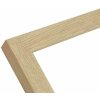 Cornice in legno Deknudt in legno naturale S45SH chiaro scuro da 10x15 cm a 70x100 cm profilo a blocco