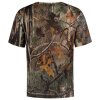 Maglietta Stealth Gear a manica corta con stampa mimetica forestale taglia XXL