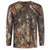 Maglietta Stealth Gear a maniche lunghe con stampa mimetica forestale taglia M