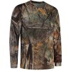 Maglietta Stealth Gear a maniche lunghe con stampa mimetica della foresta Taglia XL