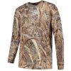 Maglietta Stealth Gear a maniche lunghe con stampa mimetica taglia S