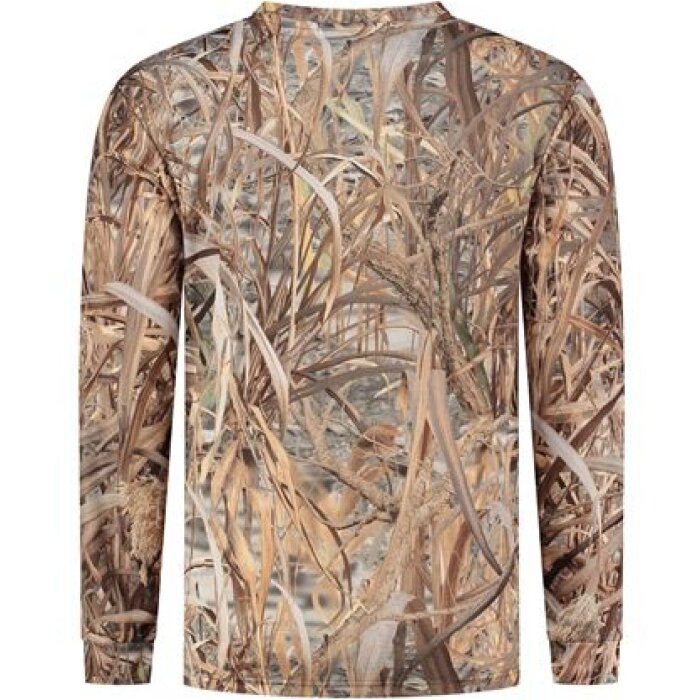 T-shirt Stealth Gear a maniche lunghe con stampa camo taglia L