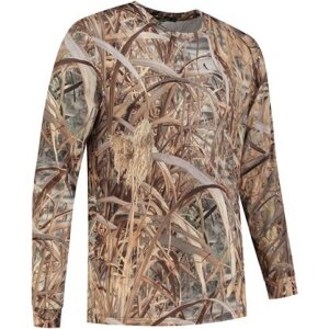 T-shirt Stealth Gear a maniche lunghe con stampa camo taglia L