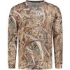 T-shirt Stealth Gear a maniche lunghe con stampa camo taglia L