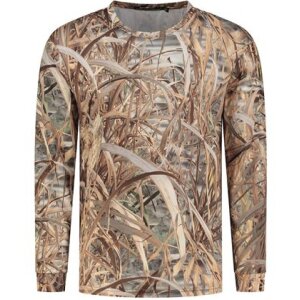 Stealth Gear T-shirt manica lunga stampa mimetica taglia XL