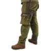 Pantaloni Stealth Gear 2N Verde Foresta Taglia XXXL32