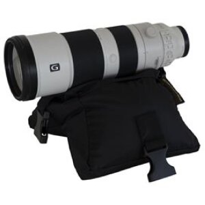 Buteo Photo Gear bean bag 1 modello a sella nero con tracolla