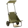 Carrello di trasporto Buteo Photo Gear verde foresta con tettoia parasole