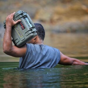 Explorer Cases 3317HL.G Valigia da trasporto con schiuma verde 330x234x170 mm