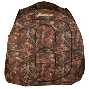 Tenda mimetica Stealth Gear per due persone, a pianta quadrata, a scomparsa