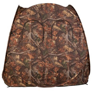 Tenda mimetica Stealth Gear per due persone, a pianta quadrata, a scomparsa