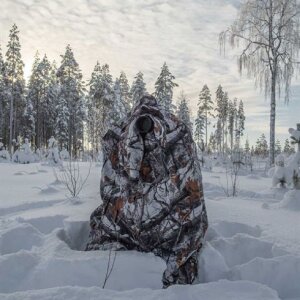Buteo Photo Gear copertura mimetica neve