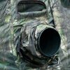 Buteo Photo Gear, copri-obiettivo verde per tenda mimetica