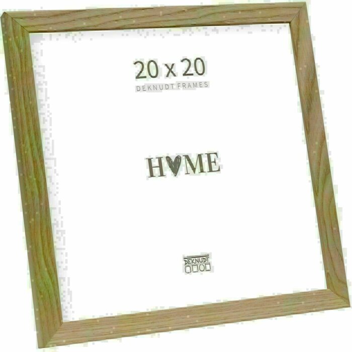 Deknudt S47CJ1 cornice in legno massiccio di quercia naturale 20x20 cm