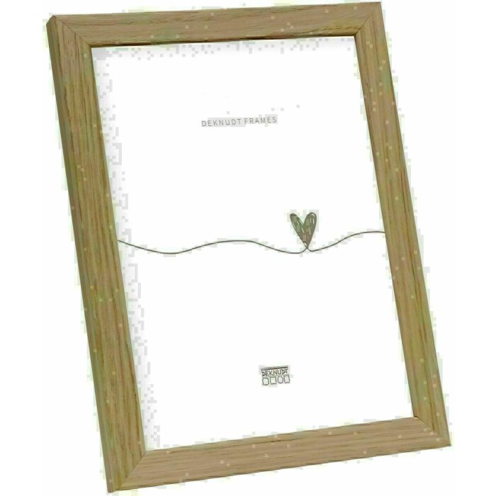 Deknudt S47CJ1 cornice in legno massiccio di quercia naturale 24x30 cm