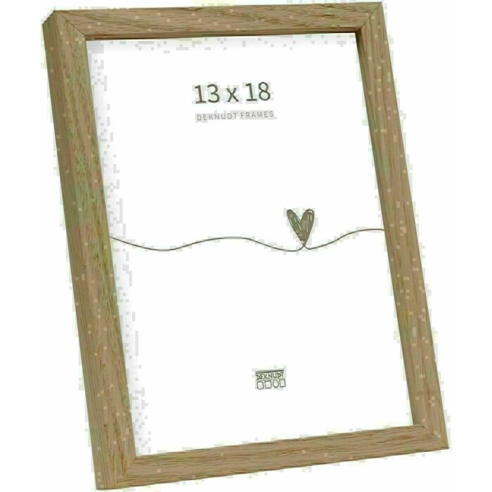 Deknudt S47DJ1 cornice in legno massiccio di quercia naturale 13,0 x18,0 cm