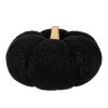 Clayre & Eef 65401 Zucca decorativa nera Ø 25x16 cm