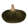 Clayre & Eef 65429 Decorazione Zucca Verde Ø 15x12 cm