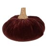 Clayre & Eef 65413 Zucca decorativa rossa Ø 15x12 cm Stile country