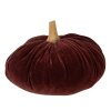 Clayre & Eef 65415 Zucca decorativa rossa Ø 25x16 cm Stile Country