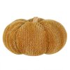 Clayre & Eef 65450 Zucca decorativa in poliestere giallo Ø 25x16 cm