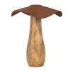 Clayre & Eef 6H2387L Decorazione Fungo Marrone Ø 16x19 cm