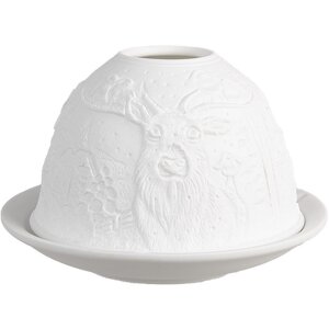 Clayre & Eef 6CE1834 Portacandele Ø 12x8 cm