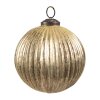 Clayre & Eef 6GL4549XS Guaina per albero di Natale color oro Ø 8x8 cm Stile Classico