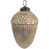 Clayre & Eef 6GL4550L Guaina per albero di Natale color oro marrone Ø 10x13 cm Stile Classico