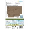 HERMA 2074 Etichette multiuso 52 x 82 mm Carta Silphie per etichettatura manuale