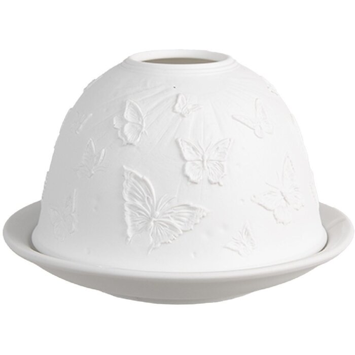 Clayre & Eef 6CE1811 Portacandele Ø 12x8 cm