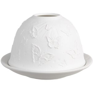 Clayre & Eef 6CE1811 Portacandele Ø 12x8 cm