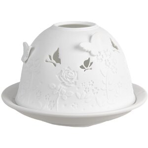Clayre & Eef 6CE1816 Portacandele Ø 12x8 cm