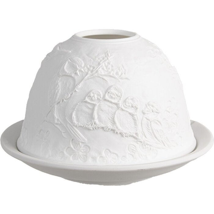 Clayre & Eef 6CE1831 Portacandele Ø 12x8 cm