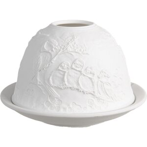 Clayre & Eef 6CE1831 Portacandele Ø 12x8 cm
