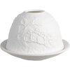 Clayre & Eef 6CE1831 Portacandele Ø 12x8 cm