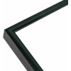 Deknudt S027S2 Cornice semplice alluminio nero lucido 13,0x18,0 cm