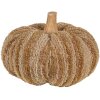 Clayre & Eef 65434 Zucca decorativa Marrone Beige Poliestere Ø 20x14 cm Stile Country