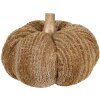 Clayre & Eef 65434 Zucca decorativa Marrone Beige Poliestere Ø 20x14 cm Stile Country