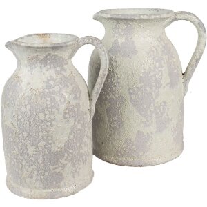 Clayre & Eef 6TE0538M Brocca da decorazione 16x13x21 cm