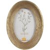 Clayre & Eef 2F1139 Portafoto ovale oro 15x2x20 cm 10x15 cm