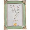 Clayre & Eef 2F1141 Portafoto 16x2x21 cm Verde Oro Stile Bohemien