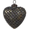 Clayre & Eef 6GL4529L Stelle filanti per lalbero di Natale oro nero 10x4x11 cm