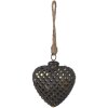Clayre & Eef 6GL4529L Stelle filanti per lalbero di Natale oro nero 10x4x11 cm