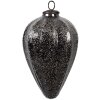 Clayre & Eef 6GL4530M Stelle filanti per albero di Natale nero argento Ø 14x19 cm